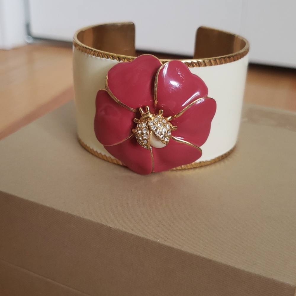 Stella Dot enamel cuff bracelet